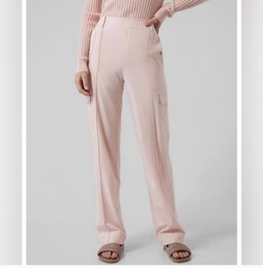 Athleta Blush Pink Women's Vienna Cargo Pants NWOT